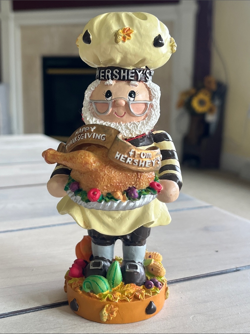 Hershey's 1999 Thanksgiving Elf Collectible Figurine by Kurt Adler